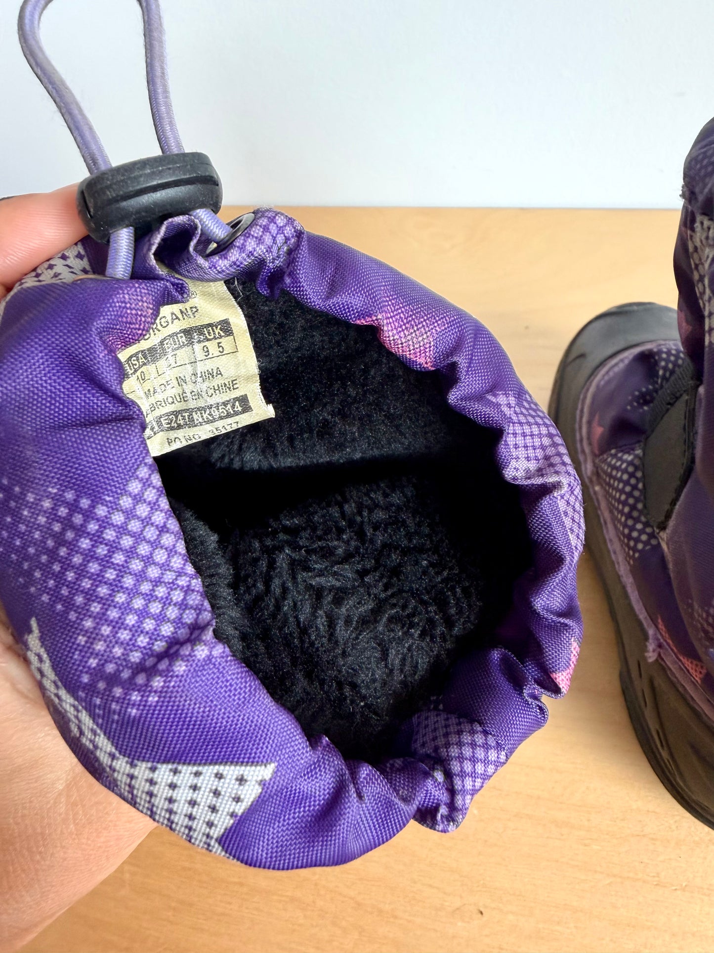 Kamik Purple Winter Boots / Size 10 Toddler