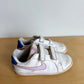 White Nike Pink Swoosh Runners / Size 10 Toddler