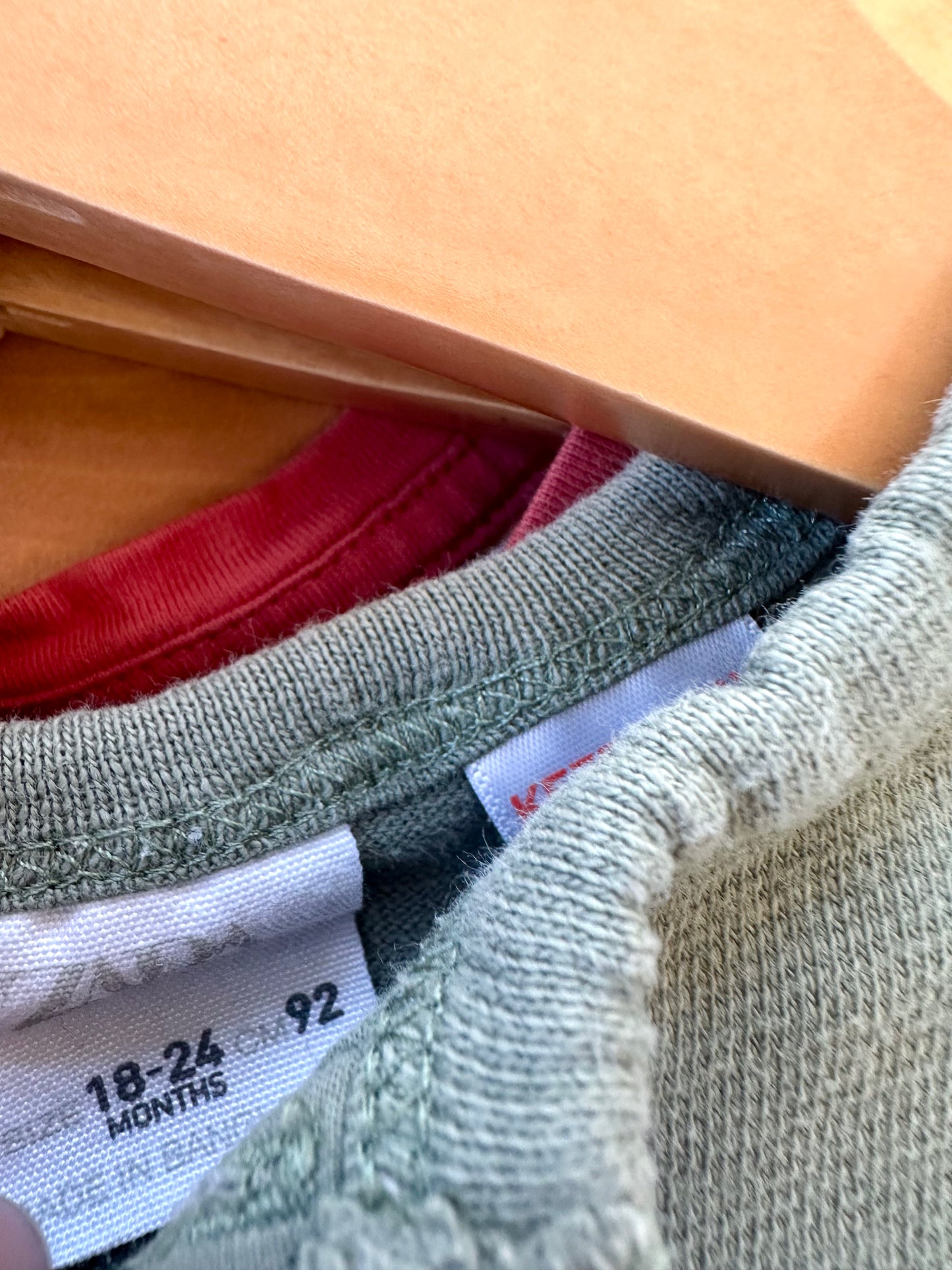 Zara Sage Pocket Long Sleeve / 18-24m