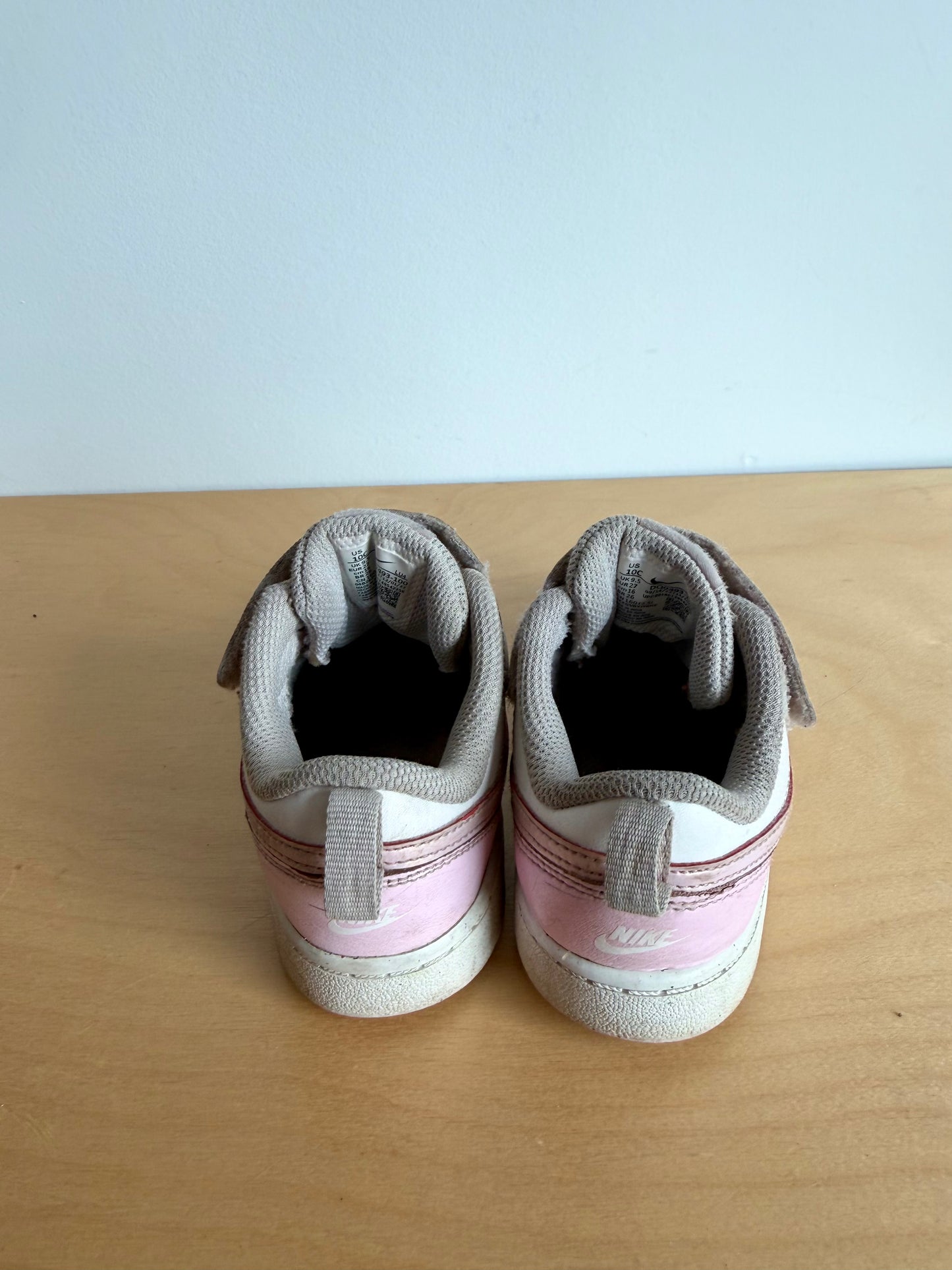 Nike Pink Velcro Shoes (PLAY) / Size 10 Toddler