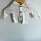 White Hood Long Sleeve Top (PLAY) / 3m