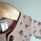 Waffle Floral Pink Jumpsuit / 3-6m