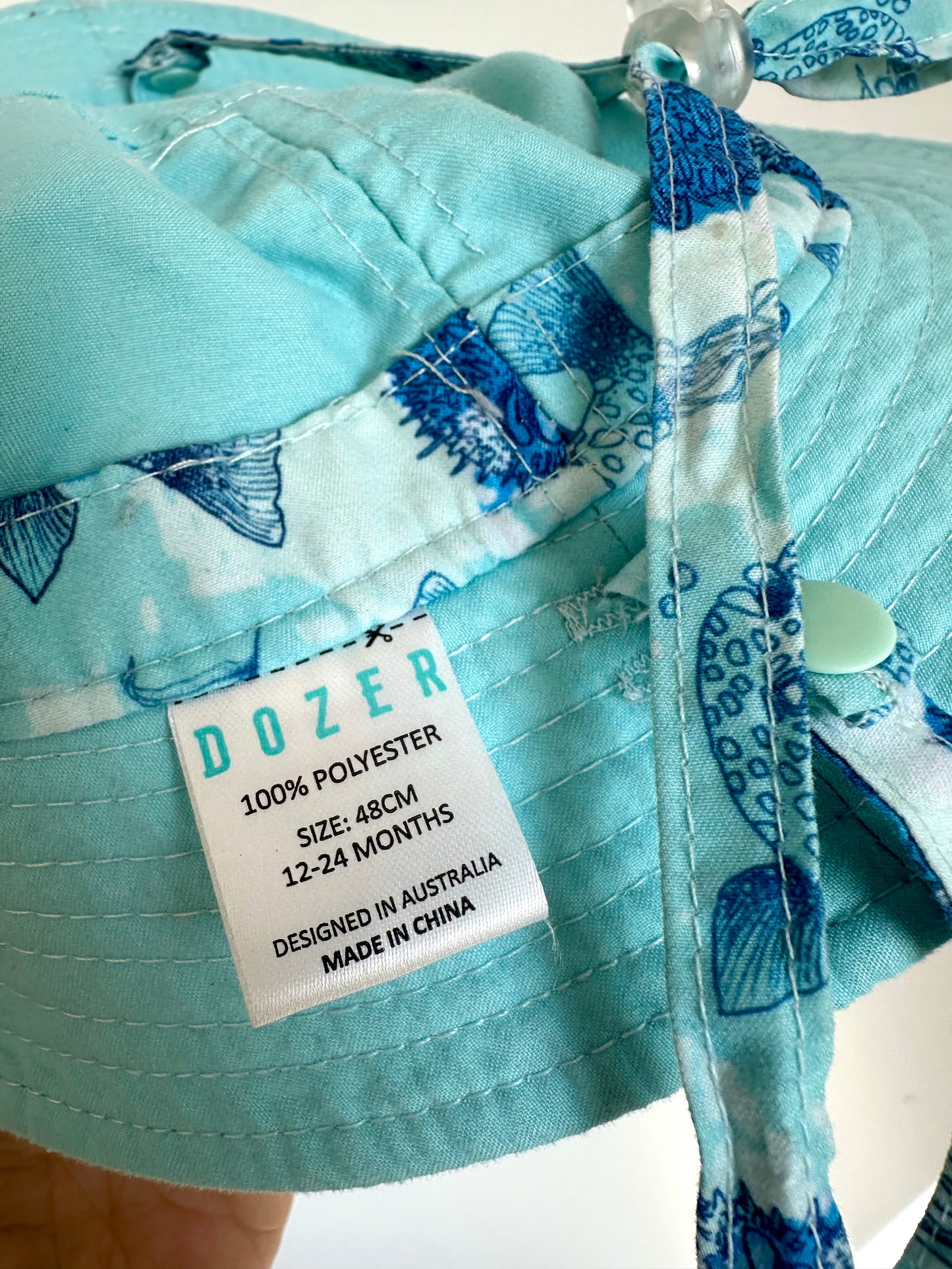 Dozer Reversible Bucket Hat / 12-24m