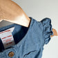 Chambray Pocket Jumpsuit / 12-18m