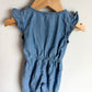 Chambray Pocket Jumpsuit / 12-18m