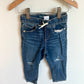 Distressed Elastic Waist Jeans / 2T