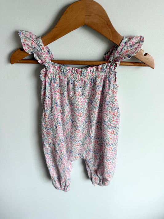 Flower Cluster Jumpsuit / 4-6m