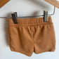 Camel Sweat Shorts / 0-3m