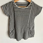 Peekaboo Beans Striped Tunic / 5 years