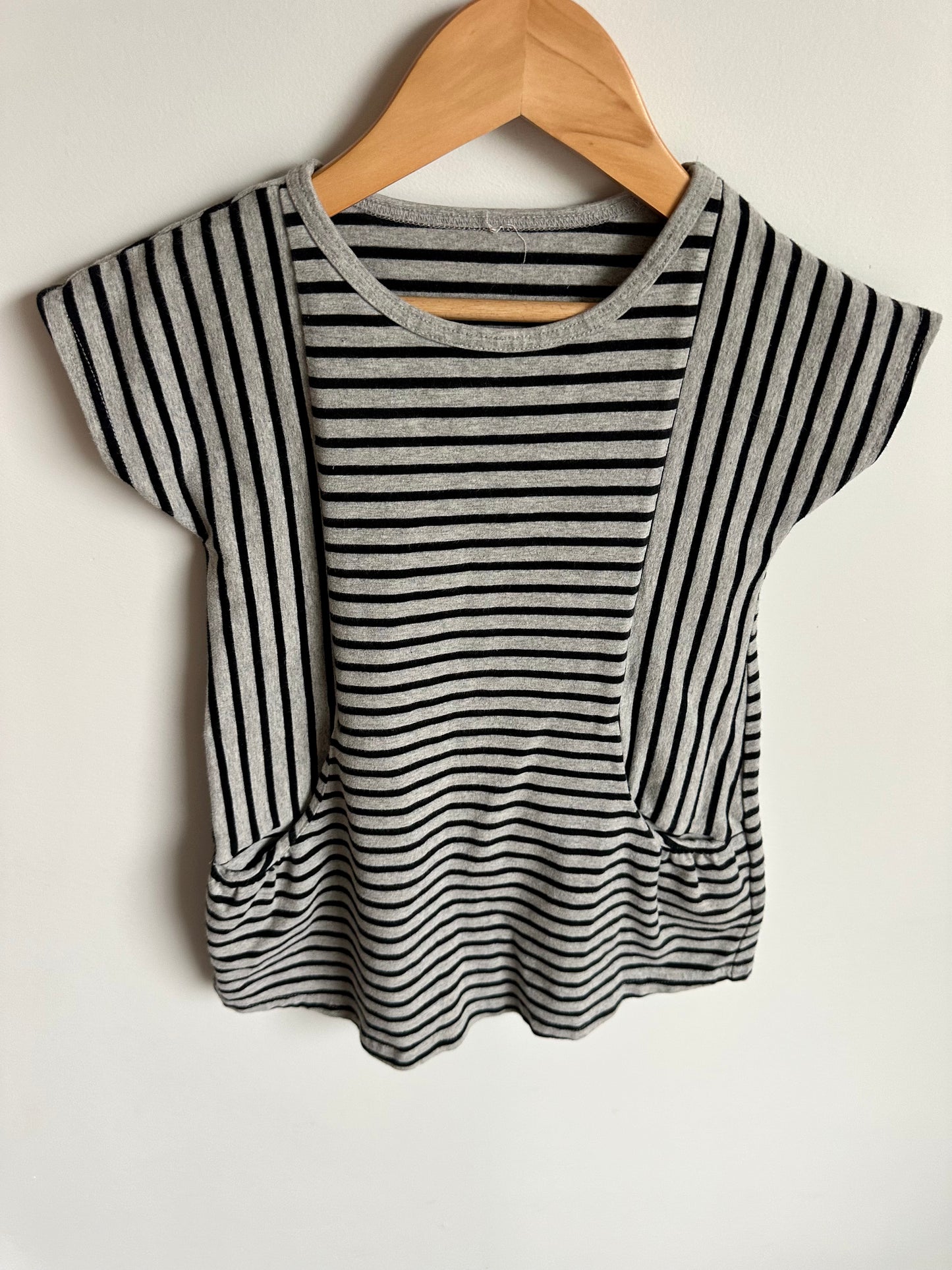 Peekaboo Beans Striped Tunic / 5 years