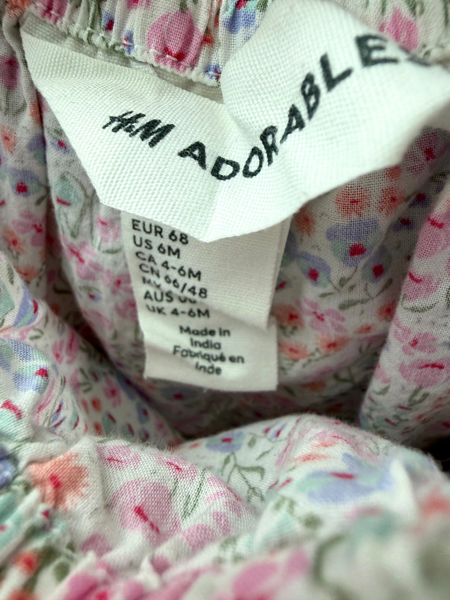Flower Cluster Jumpsuit / 4-6m