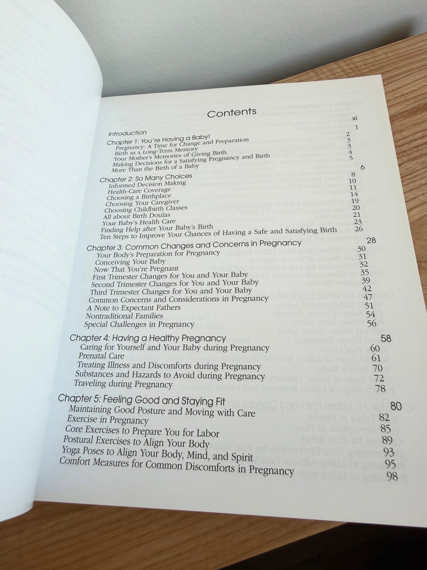 Pregnancy Childbirth and The Newborn Book (No Shipping)
