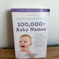 100,000 Baby Names Book (No Shipping)