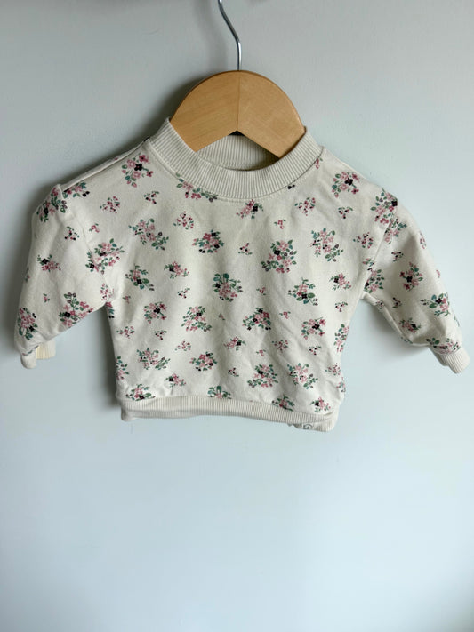Floral Cream Sweater / 6m