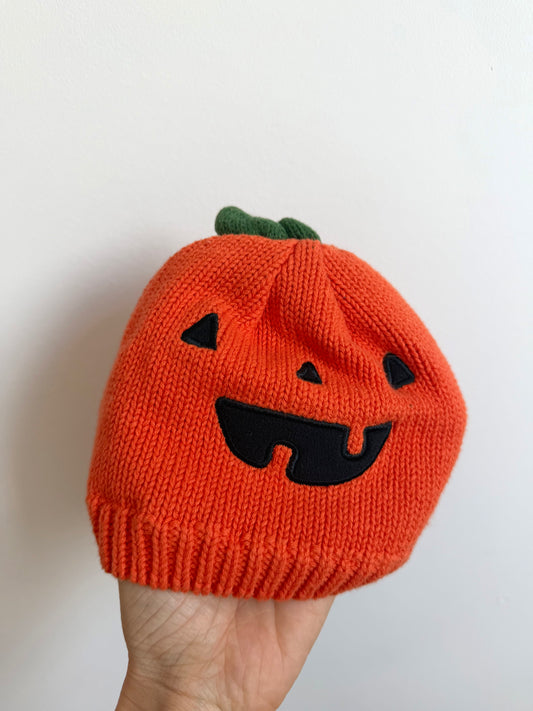Pumpkin Face Hat / 12-24m