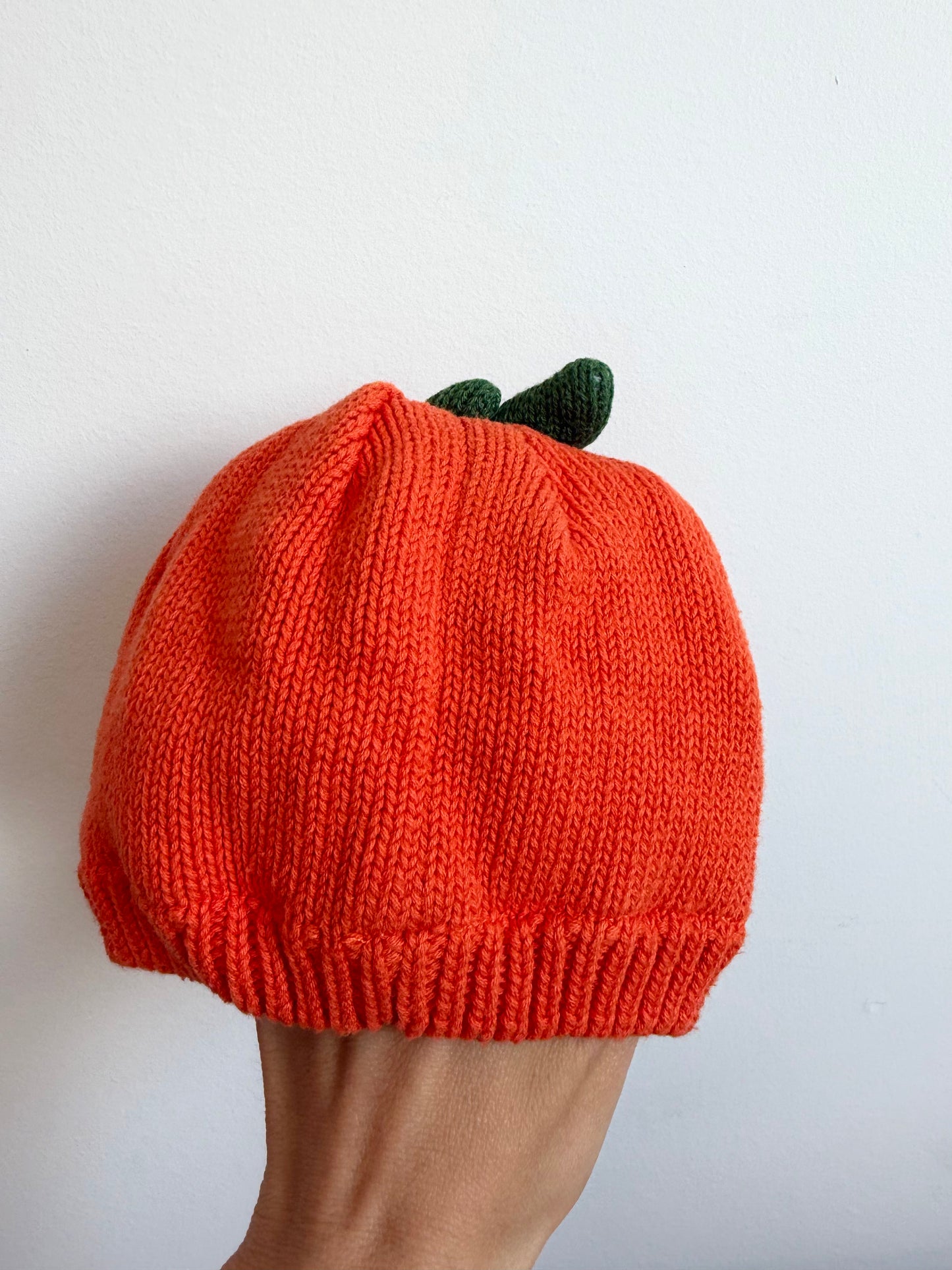 Pumpkin Face Hat / 12-24m