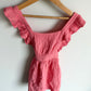 Punch Ruffle Overall Dress / 2-3T