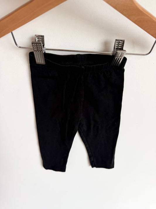 H&M Black Leggings / 2-4m