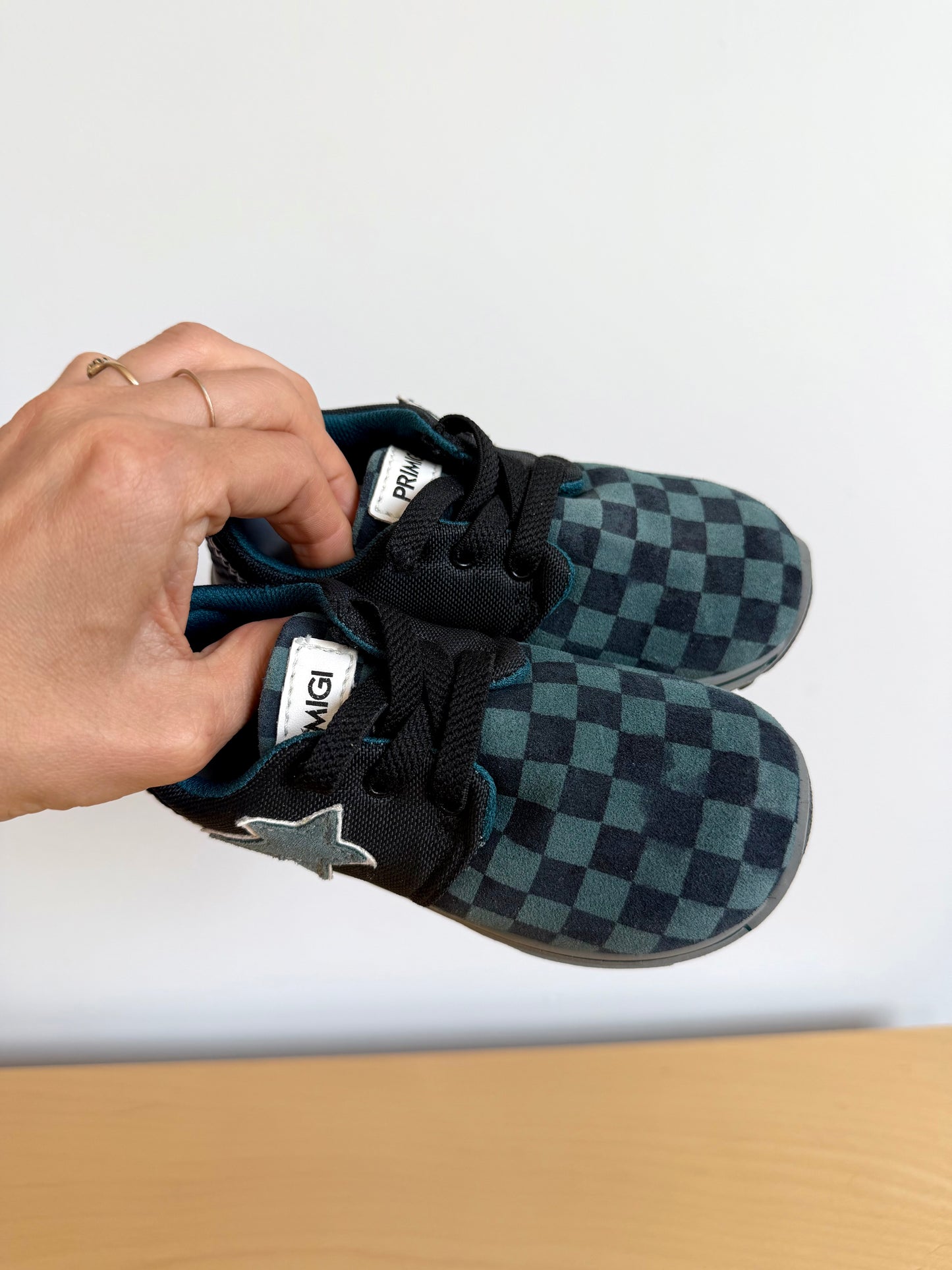 Primigi Checkered Sneakers / Size 8 Toddler