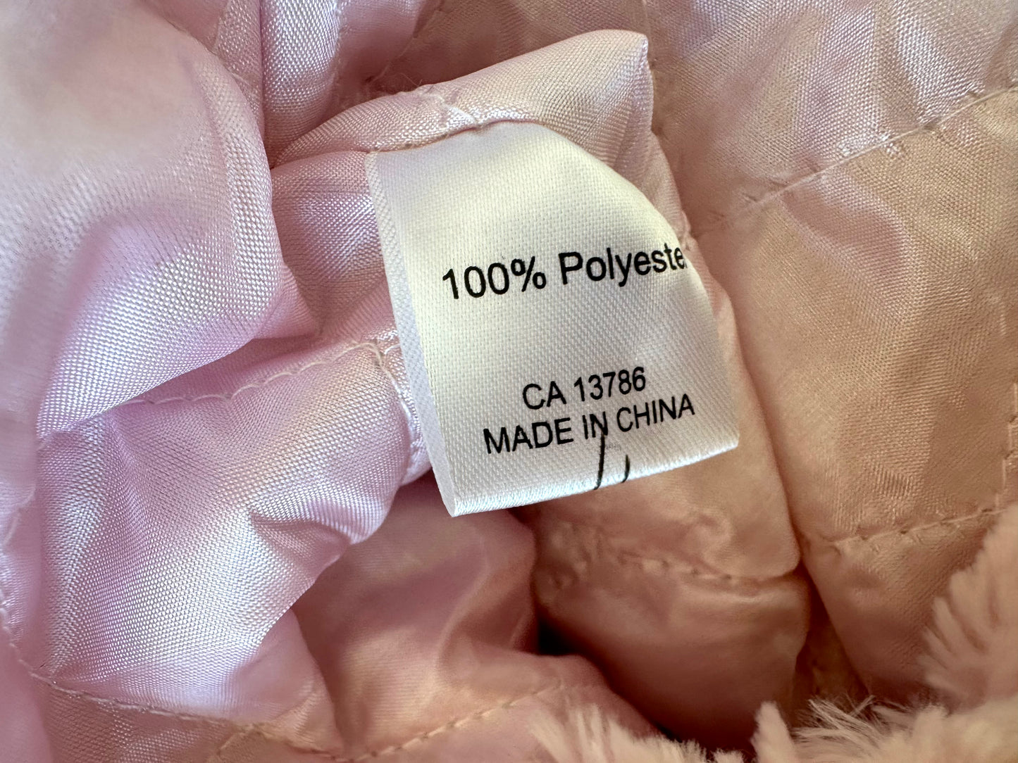 Pink Fuzzy Coat / 2-3T?