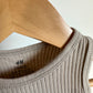 H&M Set of 2 Sleeveless Organic Rib Bodysuits / 4-6m