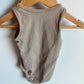 H&M Set of 2 Sleeveless Organic Rib Bodysuits / 4-6m