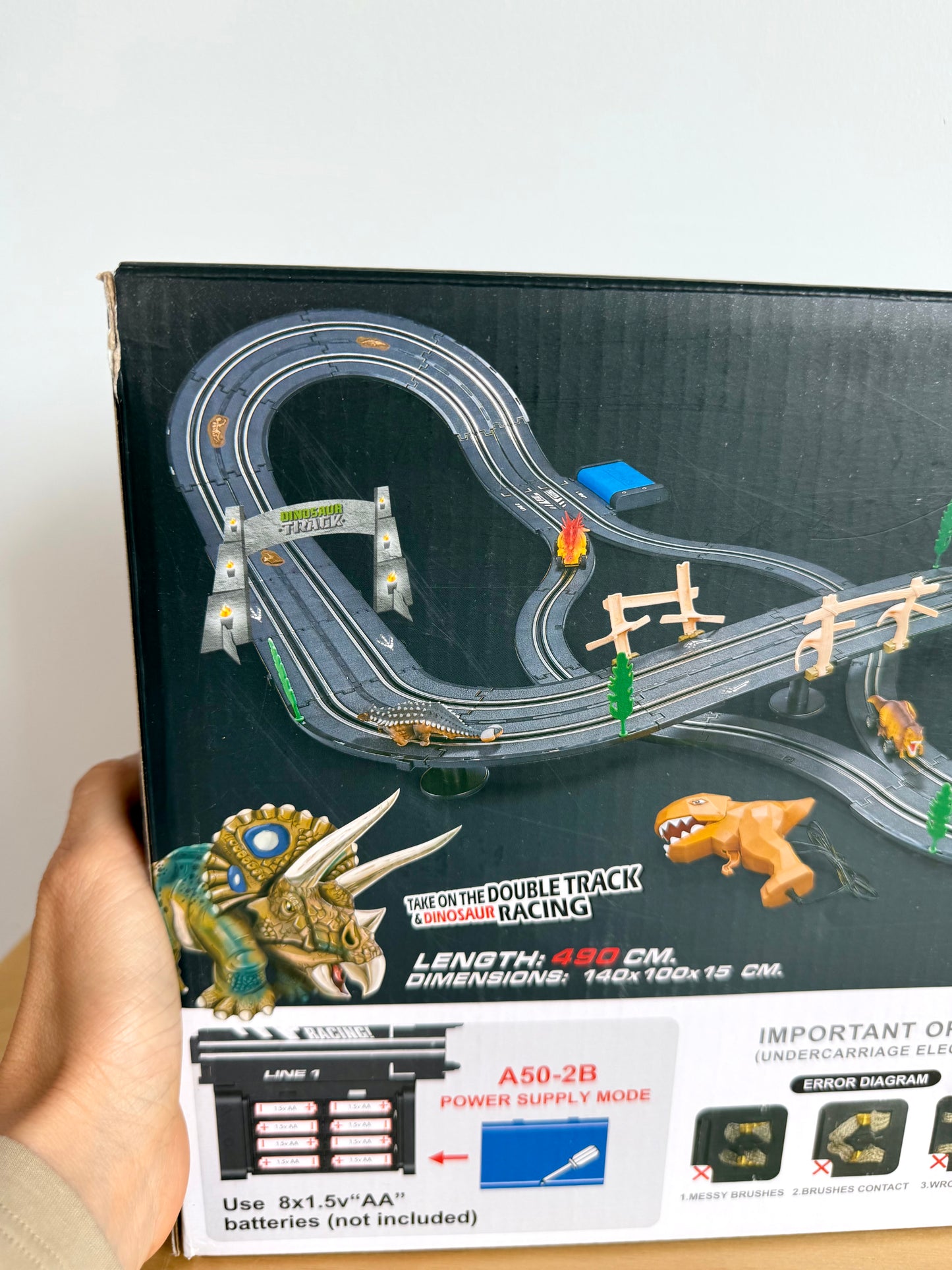 Dinosaur Track Toy - In package (No Shipping)