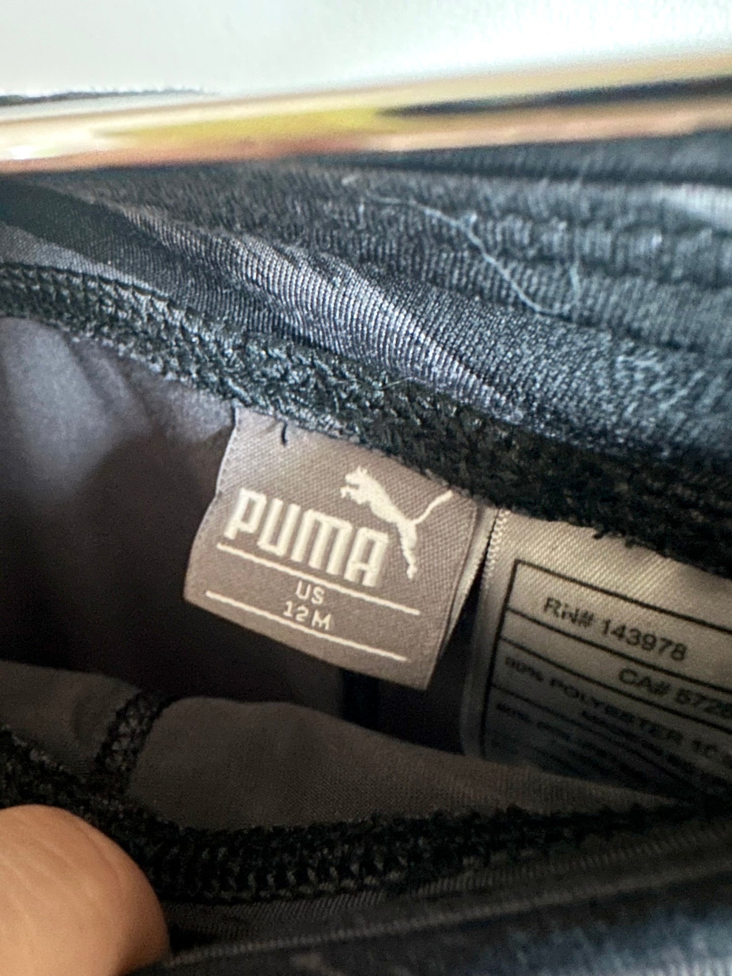 Puma Black Grey Active Pants / 12m