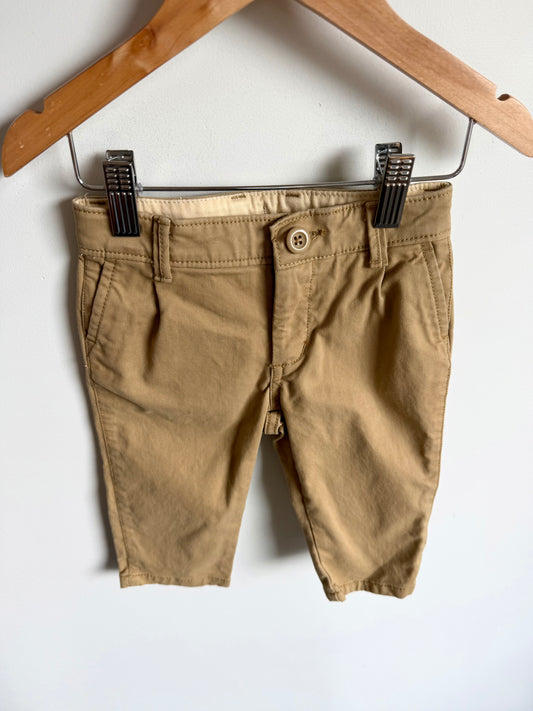 Gap Tan Pants with Adjustable Waist / 6-12m