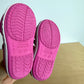 Crocs Pink Sandals / Size 6 Toddler
