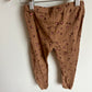 Brown Animal Print Pants / 4T