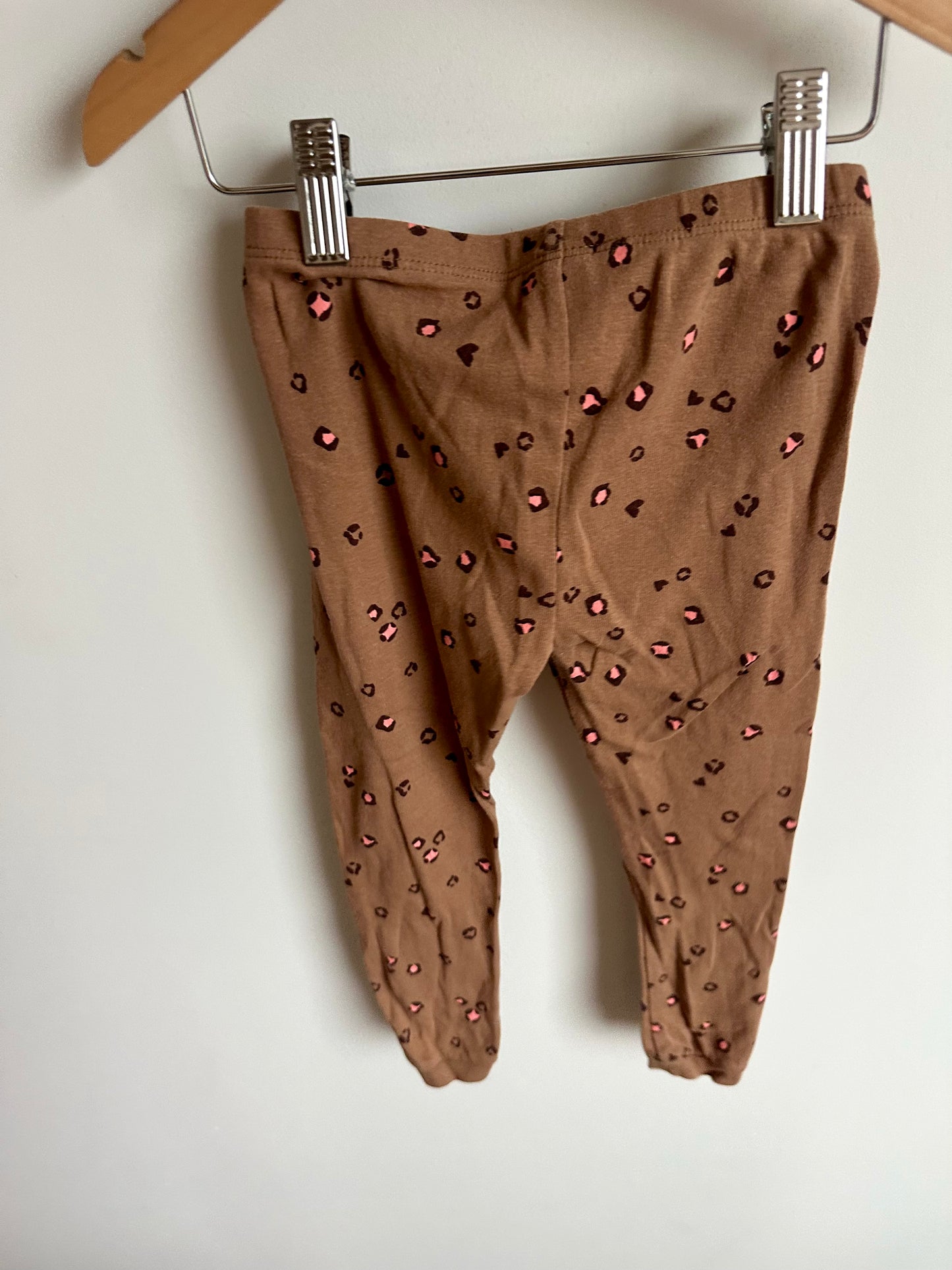 Brown Animal Print Pants / 4T