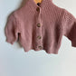 Blush Knit Hoodie / 6m