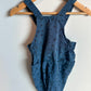 Zara Blue Polkadot Overalls / 9-12m