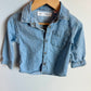 Zara Denim Long Sleeve Top / 12-18m