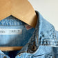Zara Denim Long Sleeve Top / 12-18m