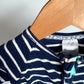 Bonds Blue Stripe Wondersuit / 3-6m (size 00)