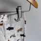 Woodland Animal Grey Waffle Pants / 9m