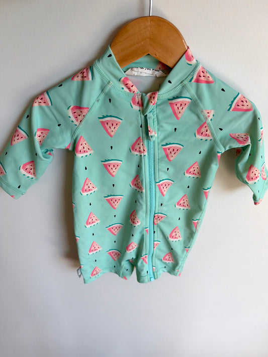 Jan & Jul Watermelon Swim Suit / 6-12m