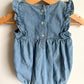 Ralph Lauren Chambray Romper / 6m