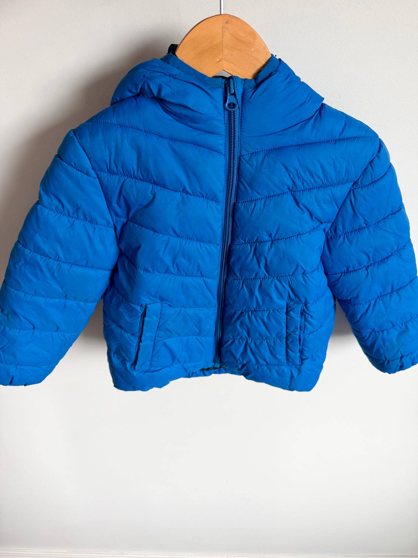 Cobalt Blue Puffer Jacket / 4T