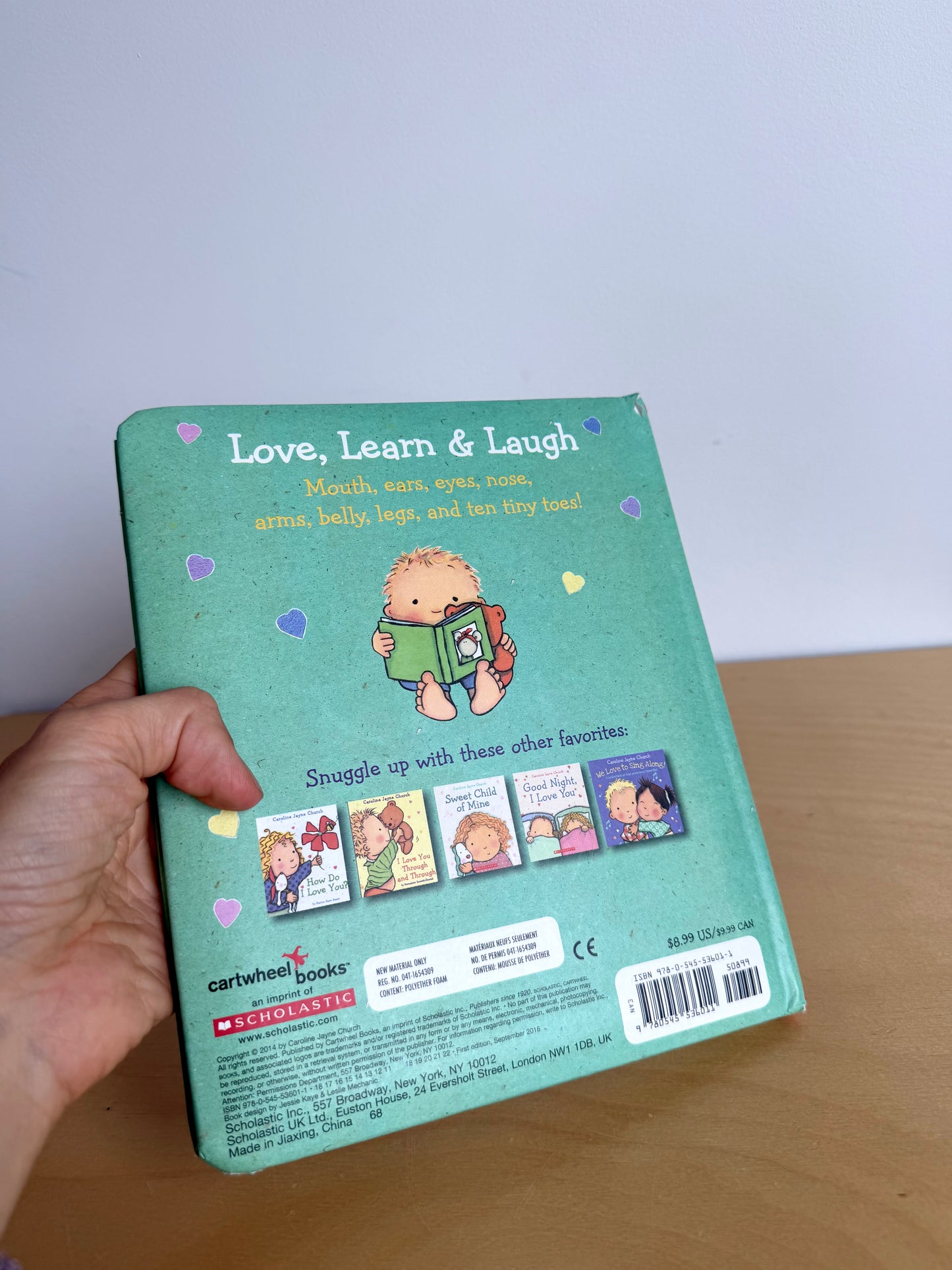 Ten Tiny Toes Book / 1-3 years