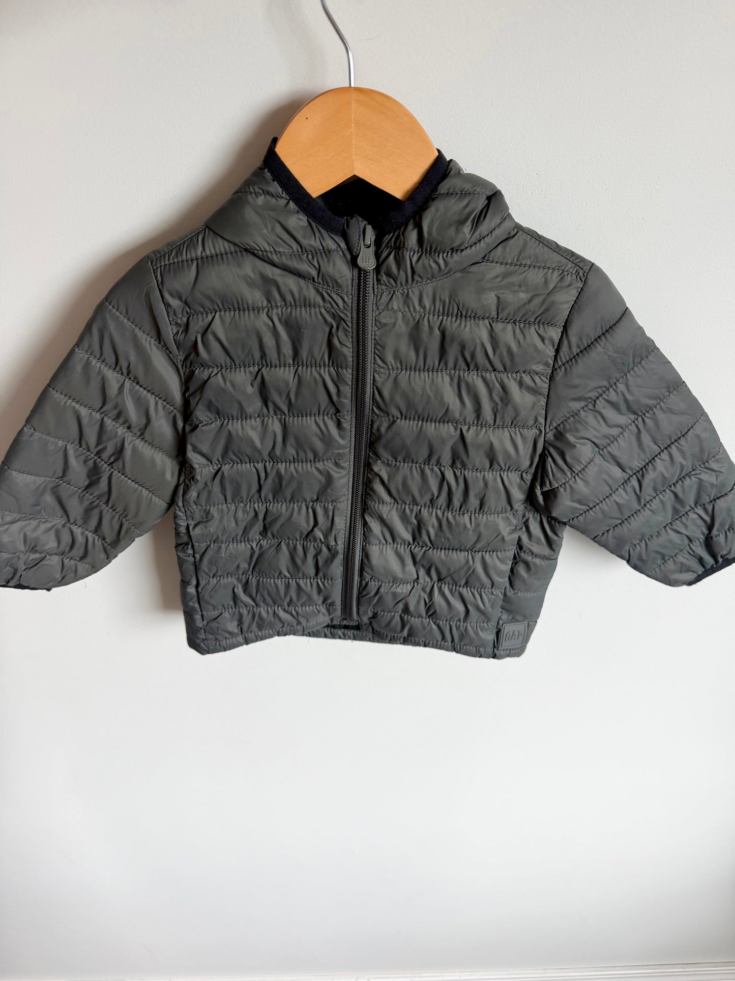 Gap Grey Hood Jacket / 18-24m