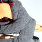 Gap Grey + Checkered Hooded Vest / 6-12m