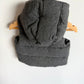 Gap Grey + Checkered Hooded Vest / 6-12m