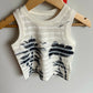 Beige Striped Palm Tree Tank Top (With Tags) / 6-12m