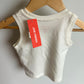 Beige Striped Palm Tree Tank Top (With Tags) / 6-12m