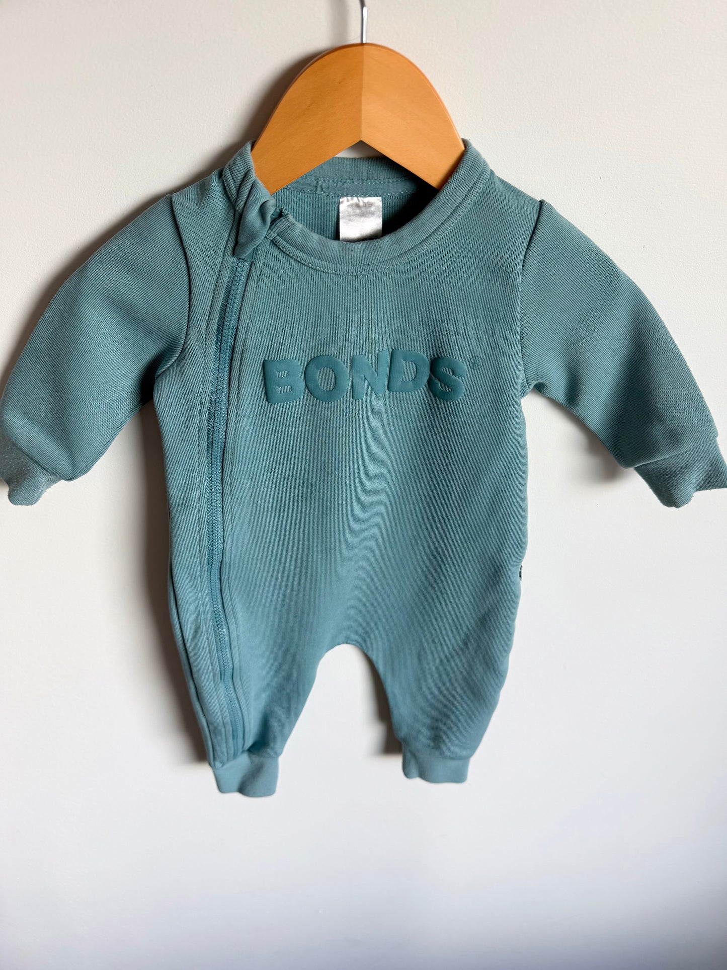Bonds Light Blue Tech Sweat Suit (PLAY)/ 3-6m (size 00)