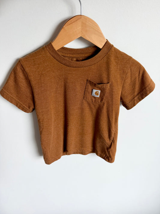 Carhartt Pocket Tan T-Shirt (PLAY) / 2T