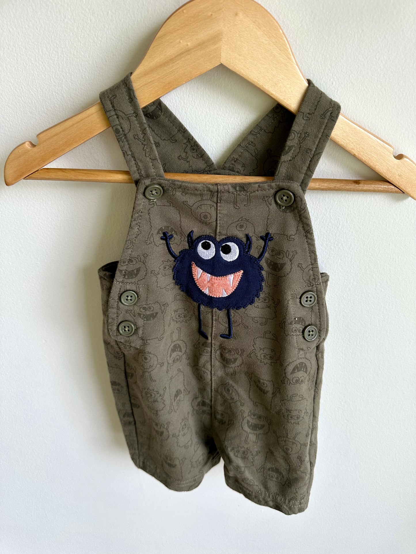 Monster Short Overalls / 6m